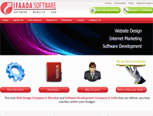 Tablet Screenshot of ifaadasoftware.com
